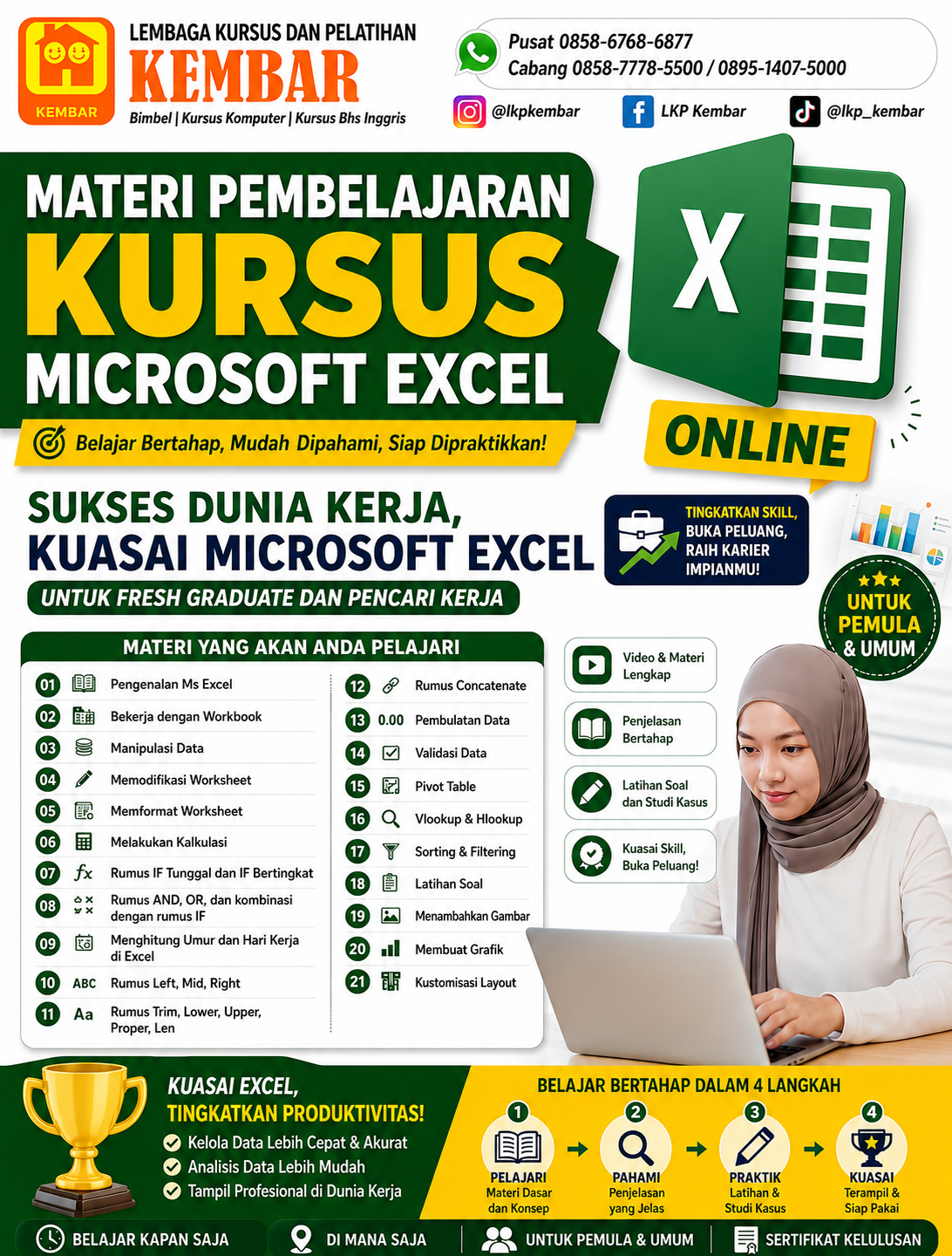 kursus online microsoft office excel