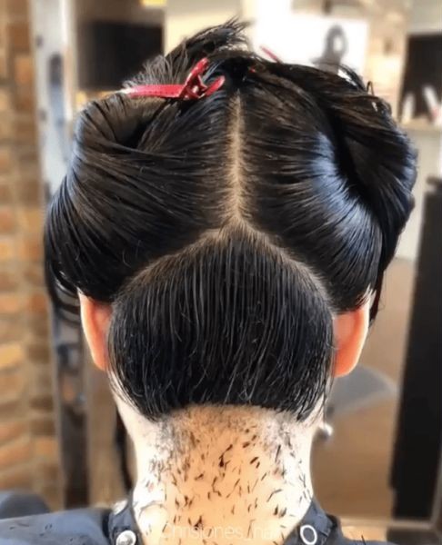 pembagian rambut