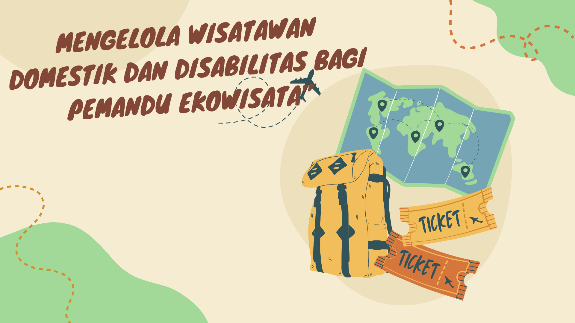 Mengelola Wisatawan Domestik dan Disabilitas bagi Pemandu Ekowisata